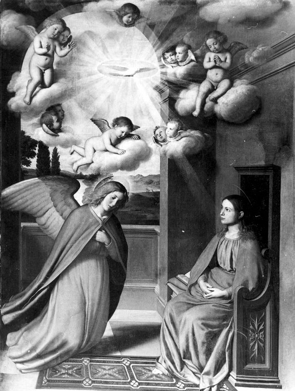 Annunciazione (pala d'altare) by Salvi Giovan Battista detto Sassoferrato (